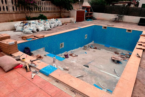 Reparación de piscina en palma de mallorca | Piscinas Mallorca